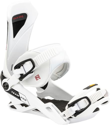 Nitro Plast Team Pro '24 snowboardbindning, vit, L