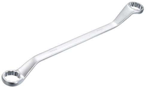 QUARKZMAN Offset Doppio Scatola Estremità Chiave 32mm x 34mm Metrico 12 Punto Alto Tenore Carbonio Acciaio Cromato Placcato Scatola Chiavi Inglesi