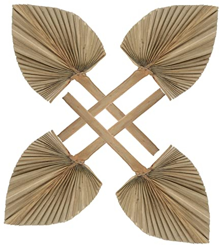 Decoración de Hojas de Palmera Secas 4 Piezas para Bodas