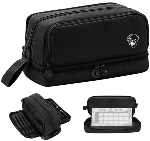 ENAPE Multipocket XL Federmäppchen mit Fächern – Großes Stifteetui für Schule, Uni & Büro – Inkl. Mini Manga & Kalender – Robustes Schlampermäppchen für Jungen, Mädchen & Erwachsene
