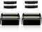 Shaver Replacement Foil and Cutters Razor Part Compatible with BaBylissPRO Double Metal Shaver foil Replacement Heads (Black)