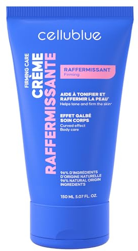 Crème Raffermissante Corps Cellublue – Soin corps tonifiant, raffermit et lisse la peau, hydratation profonde, formule naturelle nourrissante, améliore la fermeté