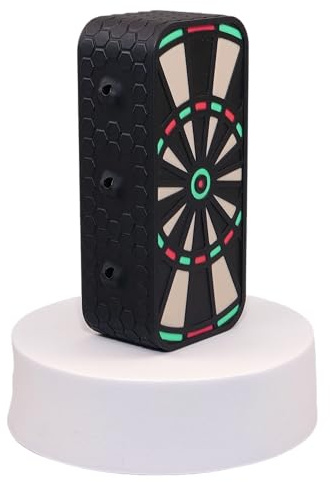 NYT Studio® DARTMOUNT 6 Dartpfeil Halter Halterung – Wandhalterung für 6 Darts – Präzise & sicher – Modernes Design – Perfekt für Steel- & Softdarts als Geschenk