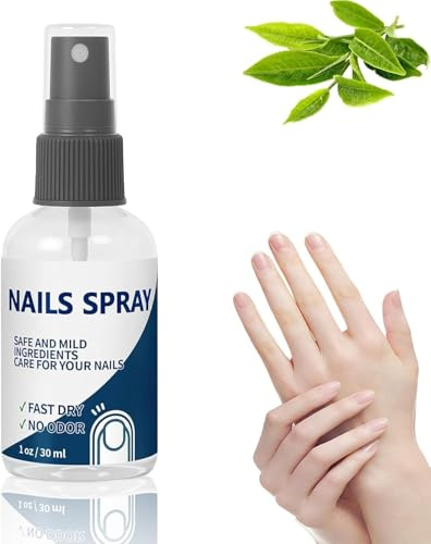 Spray pour ongles, traitement antimycosique des ongles extra fort, spray réparateur avancé pour ongles, garde les pieds au sec toute la journée, pour ongles abîmés et cassants