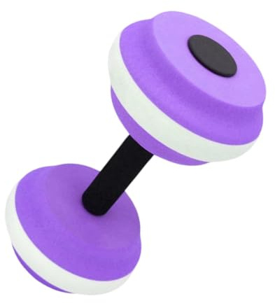 Lot De 2 Haltères De Natation En Mousse EVA, Poids D'eau Portables Pour Exercices En Piscine, Équipement D'aérobic Aquatique Léger Pour Adultes Et