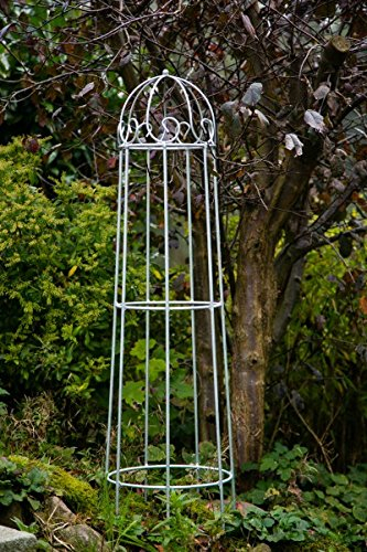 Rankgerüst Verzinkt Obelisk Rosenhilfe H: 120cm Rankhilfe