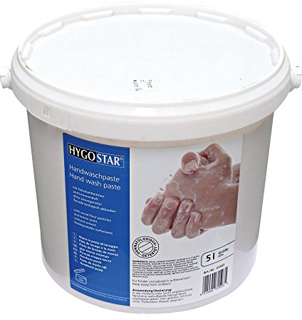 1 Stück Hygoclean Handwaschpaste, V: 5l, braun, Handwaschpaste, Händereiniger, Handseife