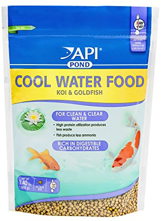 API POND COOL WATER FOOD Pond Fish Food 1.40-Pound Bag