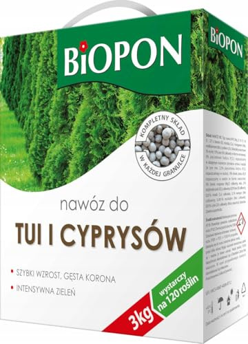 Dünger für Thuja und Zypressen 3kg NPK Koniferendünger Nadelbaumdünge