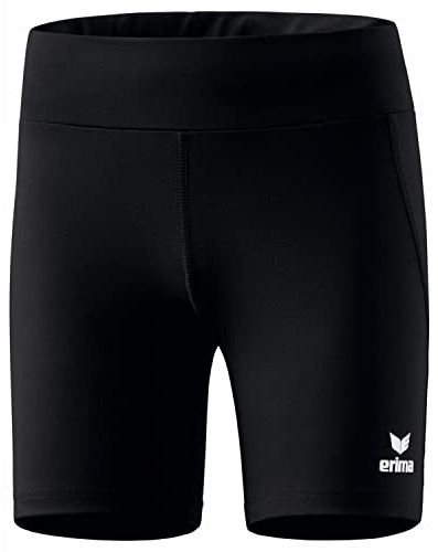 Erima Damen Racing 2.0 Leichtathletik Kurze Tight (8292305), schwarz, 38