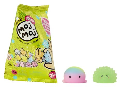 Moj Moj Die Original Squish Serie 1 - Sammelfigur, mit 2 Squishies, Sensorisches Spielzeug, Geschenke für den Osterkorb, Partygeschenke für Kinder ab 5 Jahren