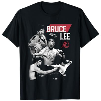 Bruce Lee Kung Fu Légende des arts martiaux T-Shirt