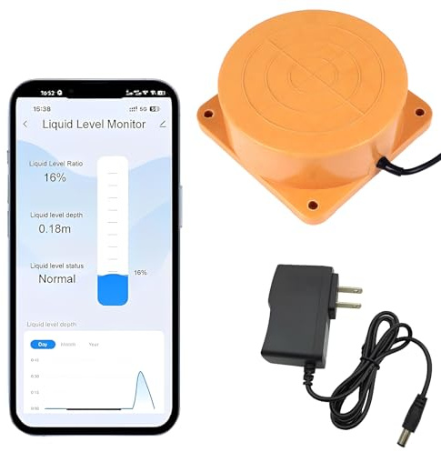 Rilevatore d'acqua WiFi, rilevatore di livello dell'acqua ad ultrasuoni
