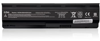 Laptop Battery Compatible with HP Compaq Presario CQ32 CQ42 CQ56 CQ57 CQ58 CQ62 CQ72 HP Notebook PC Pivilion G4 G6 G7 G32 G42 G56 G62 G72 593554-001 6 Cell Battery
