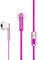 Urbanista San Francisco Ohrhörer, Elegante kabelgebundene Ohrhörer, eingebaute Lautstärke und Musiksteuerung, In Ear Kopfhörer für Laufen, Sport, Training, Rosa