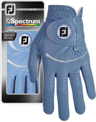 Footjoy Spectrum Herren Golfhandschuh LH - für Rechtshänder - Hellblau (XL)