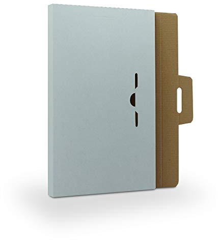 5 Stück Spezial-Versandkartons für Ihre Präsentations- und Bewerbungsmappen - stabile Versandtasche für den sicheren Versand Ihrer Bewerbung - Ideale Alternative zu B4 Umschlag mit Papprückwand