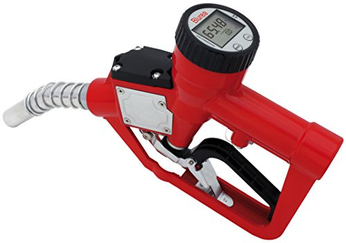 Automatische Diesel-Zapfpistole mit digitalem Zählwerk 1 IG, Retro-Design, bis zu 60 Liter pro Minute an Durchfluss, Hebelschutz, Zapfventilautomatik