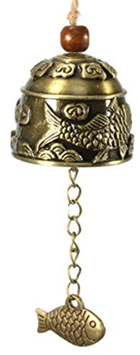Jiacheng29 Chinesischer Drachen/Fisch Feng Shui Glocke Segen Glück Glück Hängendes Windspiel Geschenk 1#