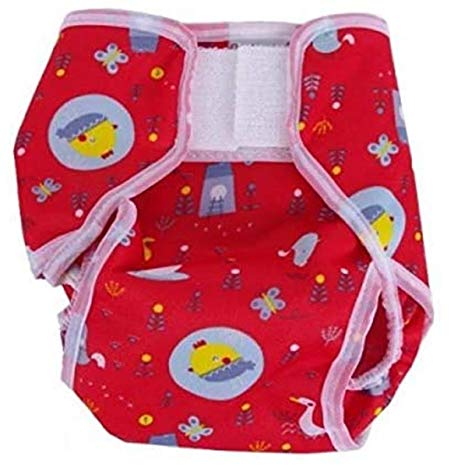 Popolini Überhose PopoWrap Birdy Red Windelüberhose (M 5-10kg)