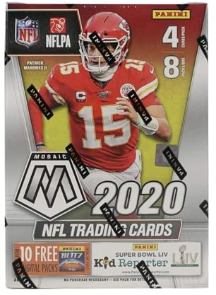 Panini 2020 Mosaic Football Blaster Box NFL