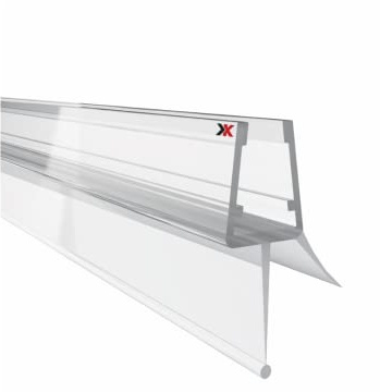 KRAUS Premium Duschdichtung DD-10 Duschtürdichtung für 6-8mm Glasstärke à 1000mm in transparenter Optik Duschdichtungen für Duschtüren & Duschkabinen Dichtungen vom Profi