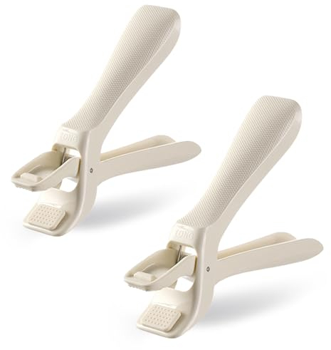 2-Pack Hot Plate Gripper Tongs for Safely Handling Hot Plates, Bowls, Pizza Pans, Air Fryers, and Microwave Oven Dishes