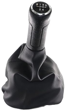 Schaltknäufe Für VW Für Fox 2005 Auto Zubehör 5 Geschwindigkeit Auto Shift Schaltknauf Hebel Gaitor Boot Abdeckung Schaltknauf Abdeckung