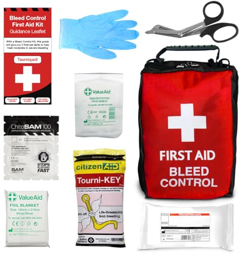 Value Aid Bleed Control Kit - Enhanced with Tourni-Key - Soft Case