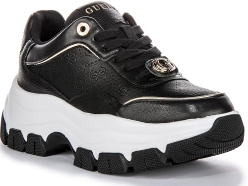 GUESS Berrett Logo 4g FLTBERELE12BLACK, Sneakers - 38 EU