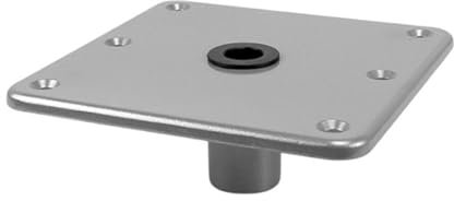 lvifloae -Bootssitzbasis Aluminium -Bootssitzhalter mit 3/4 -Pin -Post -Sockel für Kajaks, Bassboote und die meisten Anderen Bootssitzhalterungen