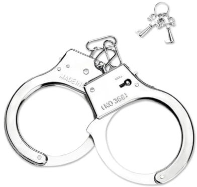 Manette giocattolo bambini accessori manette insegne bambini polizia giocattoli distintivo polizia Per cosplay carnevale Halloween festa costume manette polizia vero accessori