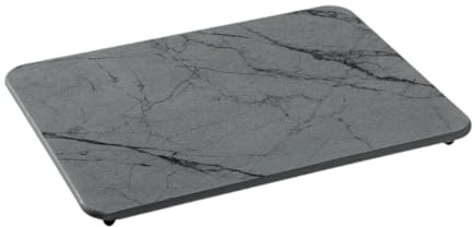 DimyFew Tavola per Asciugatura per Piatti Assorbenti con Base Non Slip, Grigio Scuro