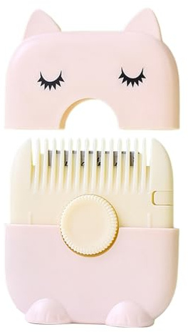 Amesor Peine Navaja Para Cortar Pelo - Recortador De Puntas Abiertas,2 en 1 Para Puntas Abiertas Ajustar Flequillos Niños Adolescentes Adultos