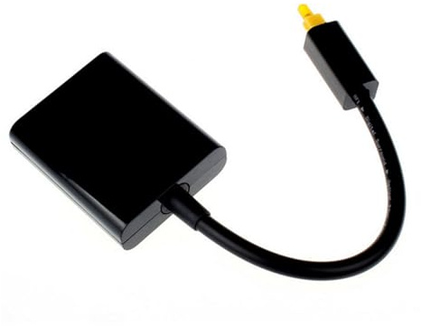 Optischer Splitteradapter 2 Wege SPDIF 2 In 1 Out Optical Sound Splitter
