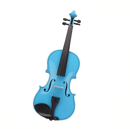 Anfängergeigen 4/4 Akustik-Geigenkoffer Mit Bogen In Himmelblau