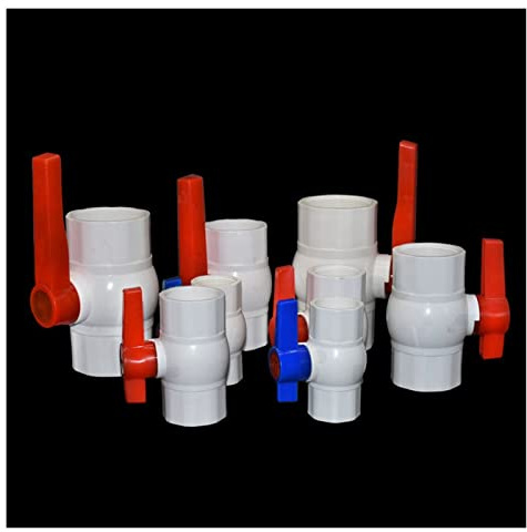 IDGTTLDF Hose Fittings Hose Adapters 20/25/32mm Pipe PVC Valve Joint Water Pipe Fittings Ball Valve Agricultural Irrigation Fittings DN15 DN20 DN25 (Color : G1xThread)