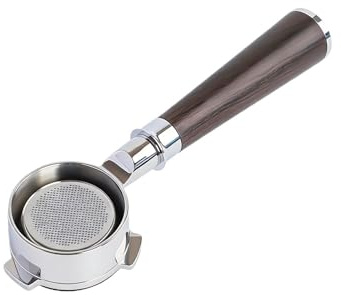 Portafiltro Sin Fondo De 51 Mm For Café Con Filtro For 2 Tazas, Compatible Con DeLonghi EM450M Linea Classic, Portafiltro Sin Fondo De Acero Inoxidable.(Style 5)