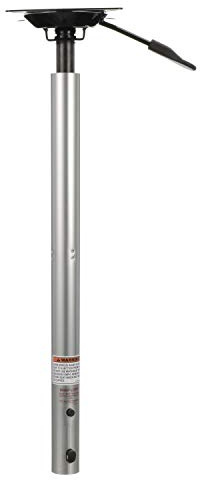 attwood Snap-Lock Adjustable Boat Seat Pedestal, 24–30 Inch