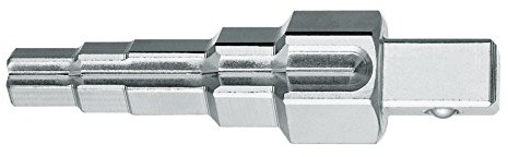 GEDORE 4513040 380100 Combi-Stufenschlüssel mit 5 Abstufungen 3/8'-1'