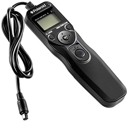 Polaroid PLRTC18 Replacement Shutter Release Timer Remote Control for Select Canon Digital SLR Cameras