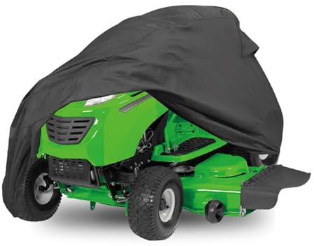HBCOLLECTION Funda Protectora para Tractor cortacesped Impermeable y resistante (2XL-203cm)