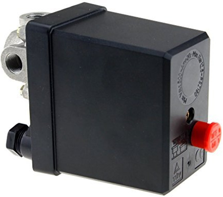 3-Phasen Druckschalter f. Kompressor 20A 4-Anschlüsse 1/4
