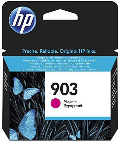 HP 903 Magenta, Original Druckerpatrone | Tinte für HP OfficeJet 6900, HP OfficeJet Pro 6900, ~315 Seiten (T6L91AE)