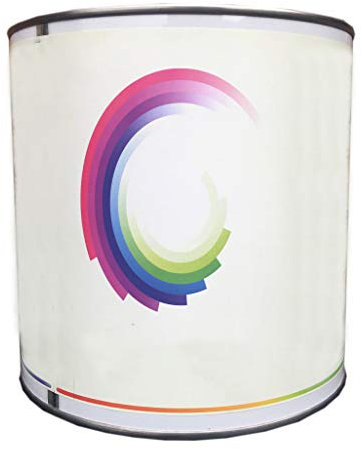 monstercolors PVC/UPvc 1 Litre Paint Matt Finish Brush On Or Spray transform your pvc windows and doors (Pure white RAL 9010)