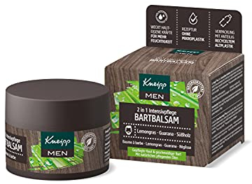 MEN 2 in 1 Intensivpflege Bartbalsam, Lemongras, Guarana und Süßholz, Männerpflege