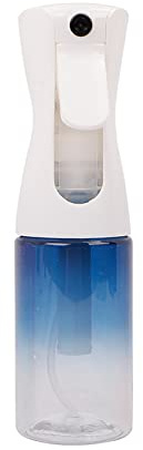 Botella de spray de agua continua, botella de agua de pulverización continua, pulverizador de niebla para el cabello, aerosol vacío, botella de spray para cabello rizado para peinar el cabello,