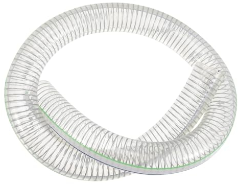 HOMSFOU Pvc-rohr Mit Spiraldrahtverstärkung Hochleistungs-förderrohr Für Öl Und Wasser Flexibler Industrieschlauch Für Jahreszeiten