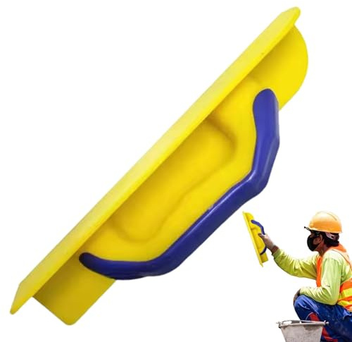 Cazzuola angolare per cartongesso, strumento angolare per cartongesso - Spatola per angolo interno con impugnatura morbida,Spatola angolare per cartongesso e intonaco, spatola per cemento per un'effic