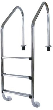 Swimming Pool Ladder,Swimming Pool Safety Grab Rail，for Indoor Outdoor Pool(4 Steps)